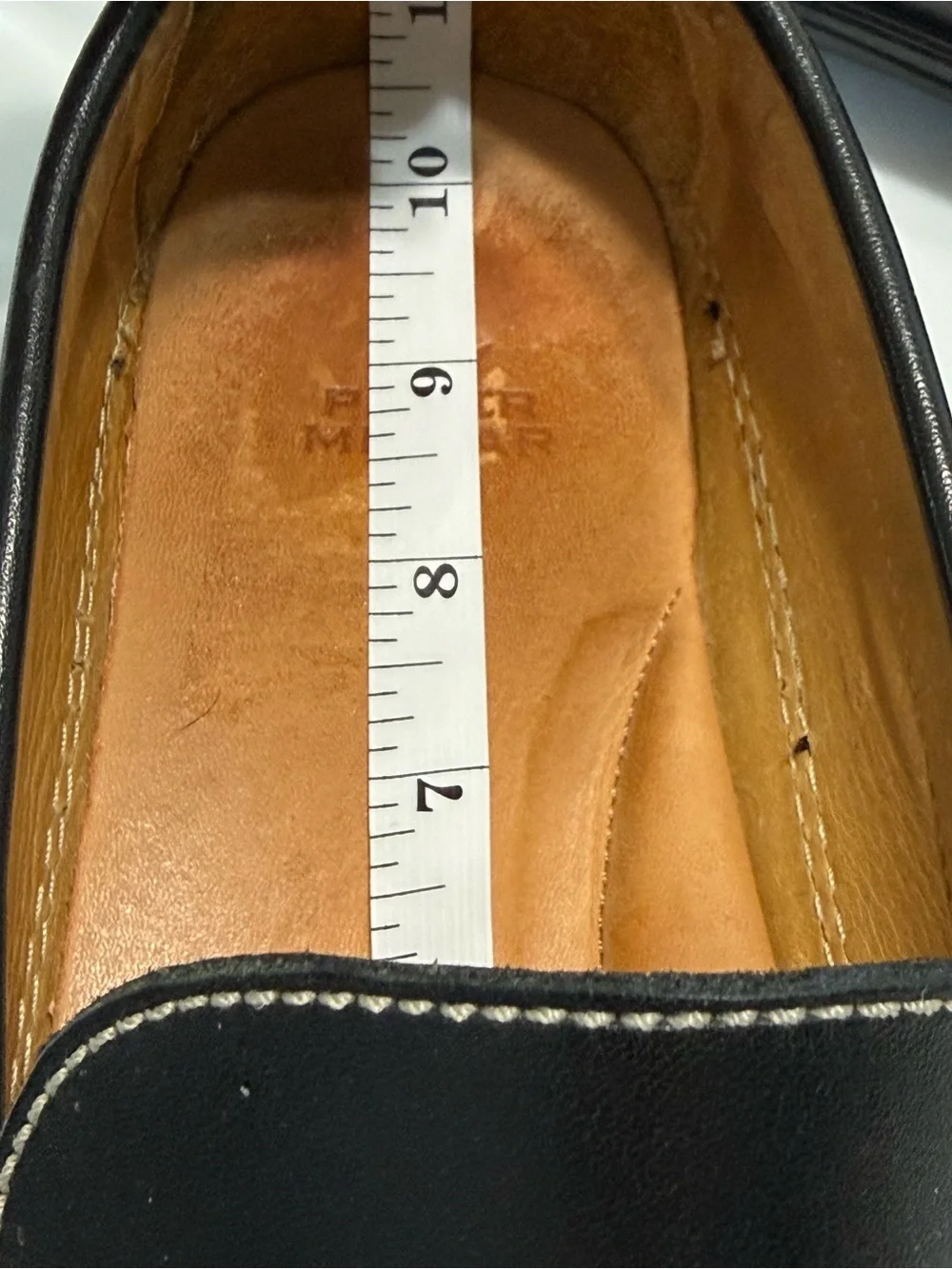 Peter Millar Black Leather Horsebit Driving Loafers Slip On Men Size 9M